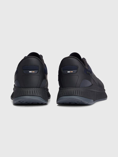 Black sneakers with rubberised details - 4