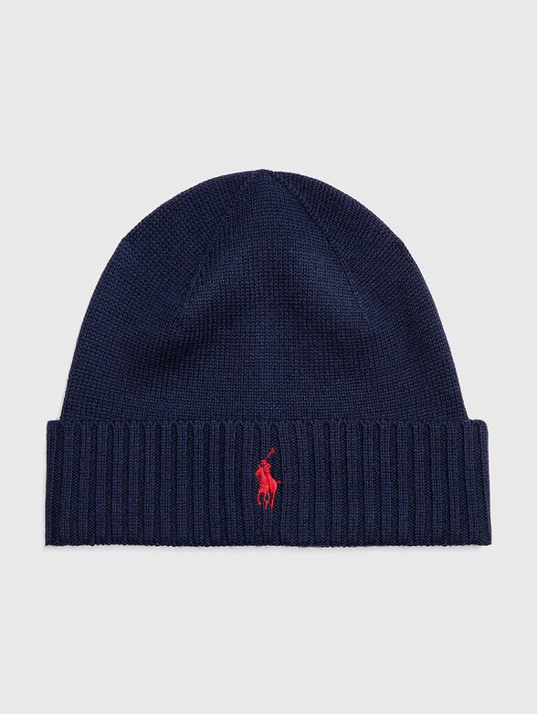 Wool gloves with logo - 1