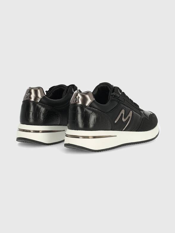 LENTHE sneakers with logo motifs - 4