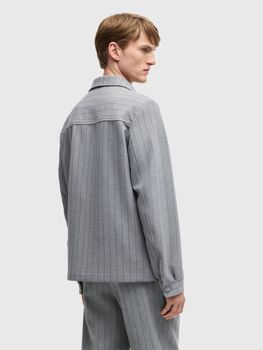 Striped shirt with logo - 3