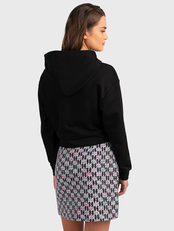 Sweatshirt with monogram logo print - 3