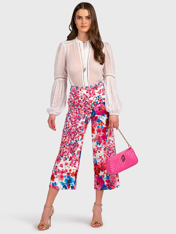 JOSETTE blouse with animal print - 2