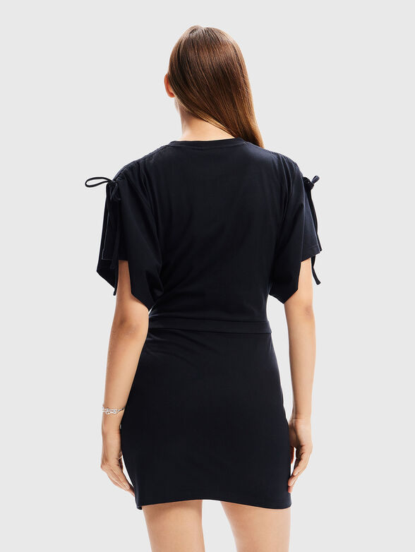 Mini dress with art print - 2