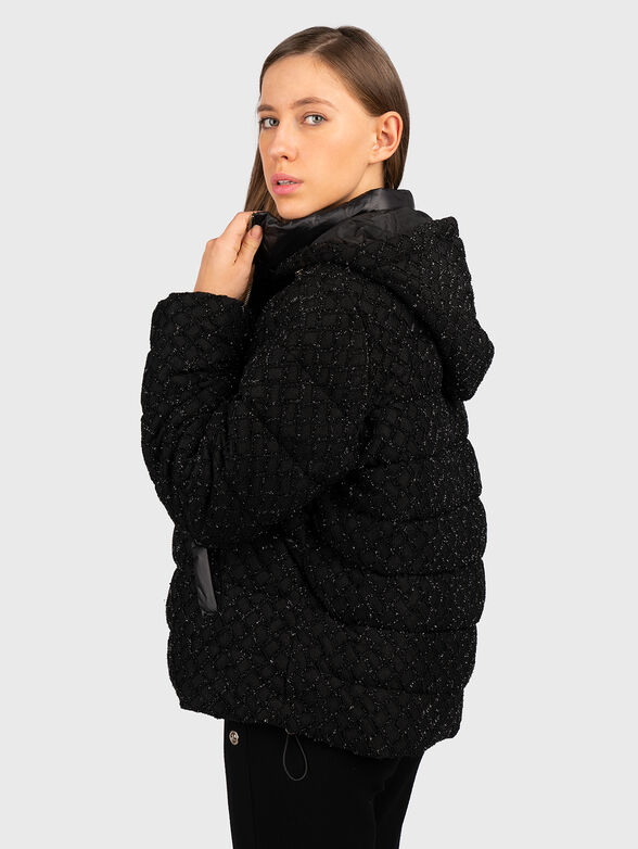 Black jacket with shiny accents - 4
