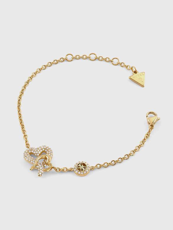 PAVE HEART bracelet - 1