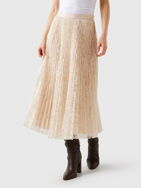 Миди дантелена пола CHARLOTTE - 1