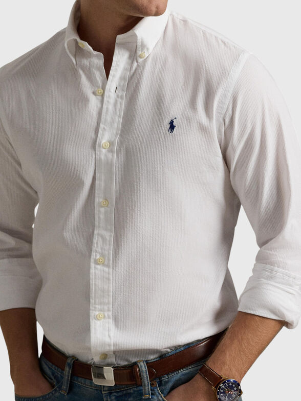 White cotton shirt - 4