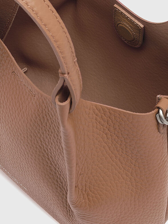 DUA brown leather bag - 6