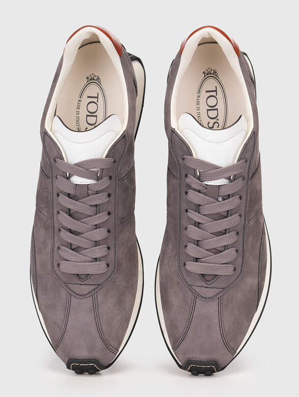 Vintage leather sneakers - 6