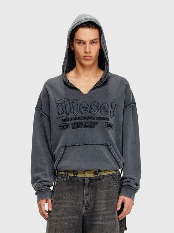 S-BOXT hooded sweatshirt with logo embroidery - 1