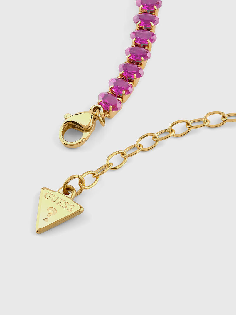 Bracelet with rhinestones - 3