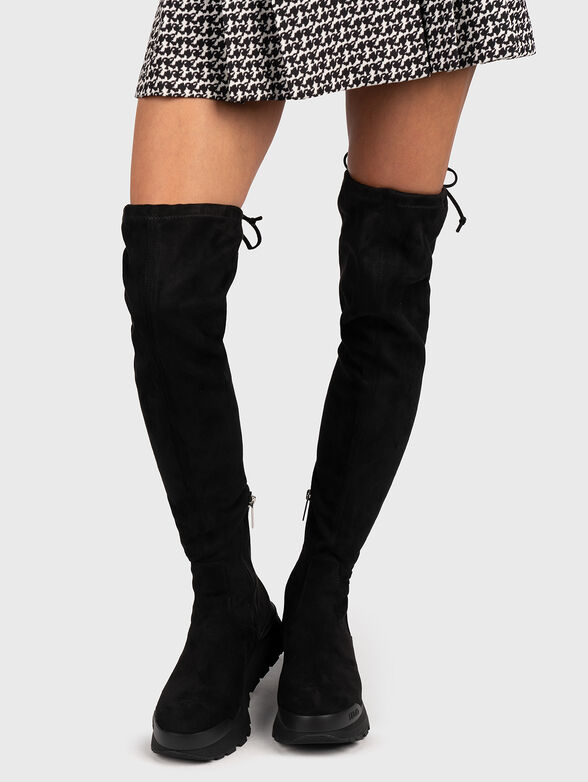 AMAZING 06 black platform boots  - 2