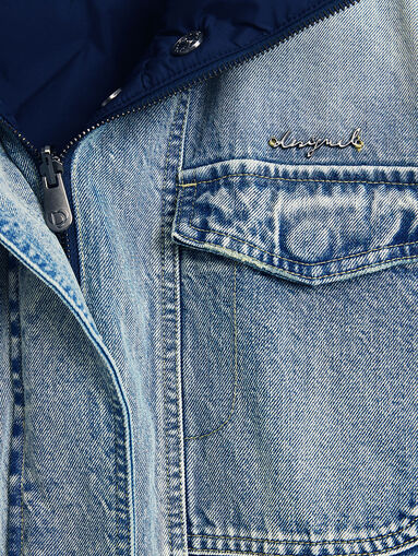 Reversible denim jacket - 5
