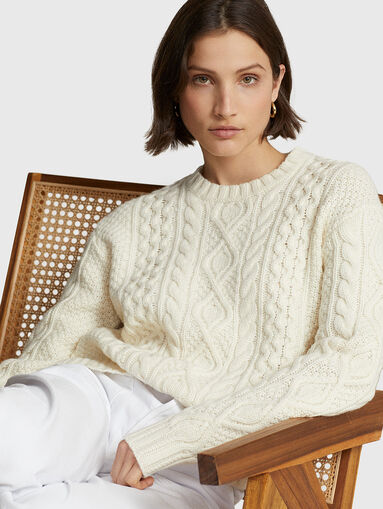 ARAN knitted sweater - 5