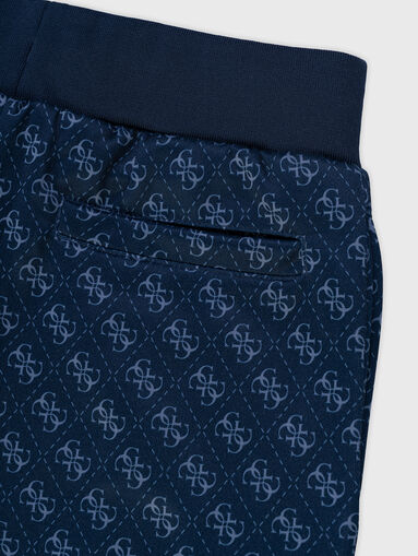 Logo effect sport pants - 3