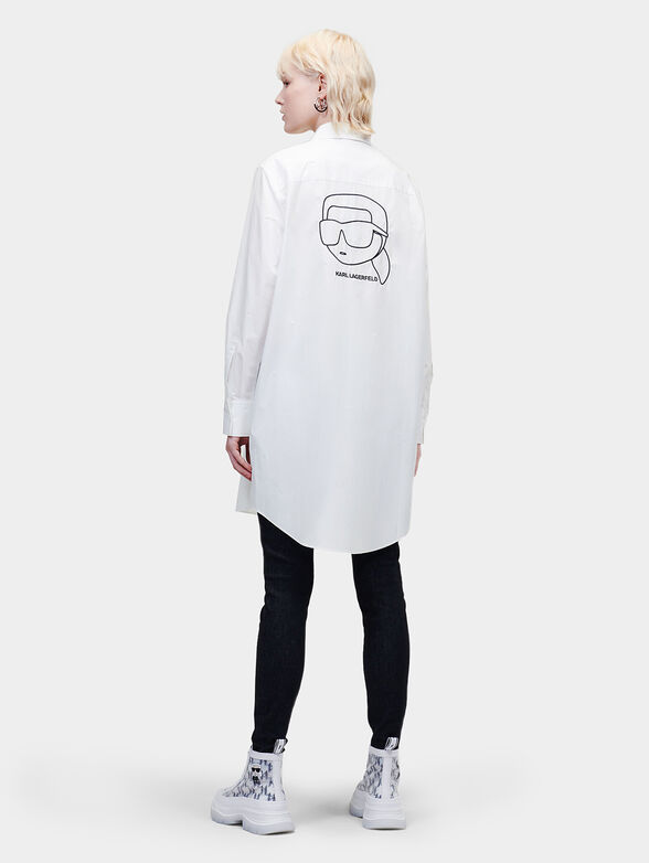 IKONIK 2.0 tunic shirt with accent back - 2