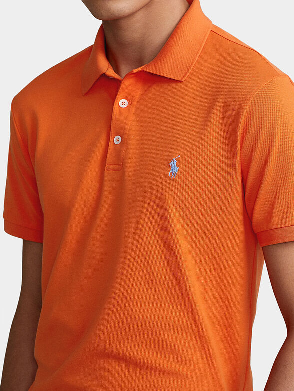 Polo shirt with logo embroidery - 3