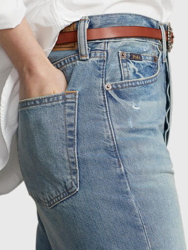 Straight jeans in blue  - 3