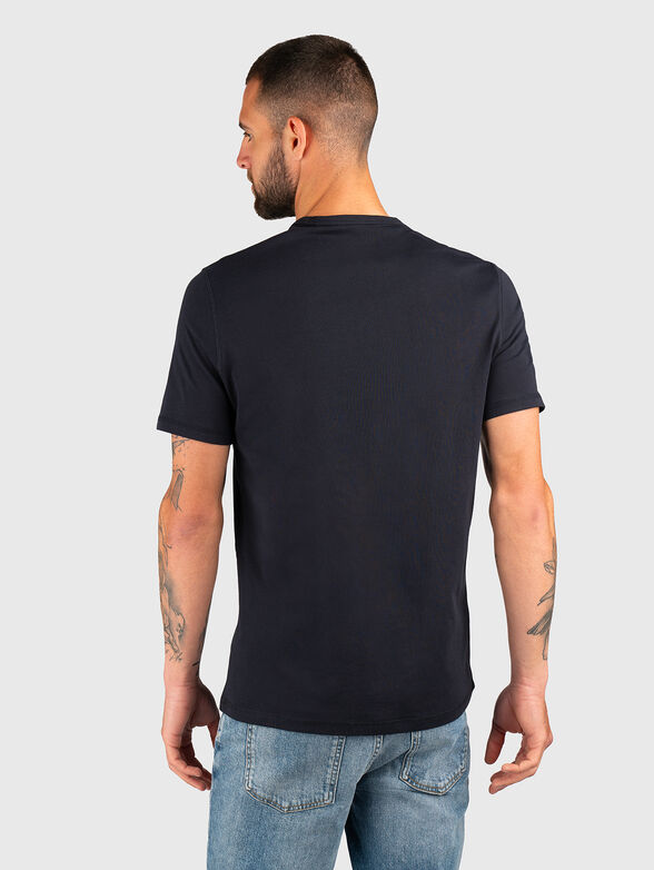 Slim T-shirt with logo embroidery - 3