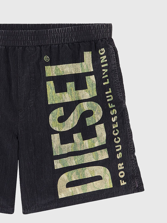 POWEL-47.5-UTLT beach shorts with logo detail - 2