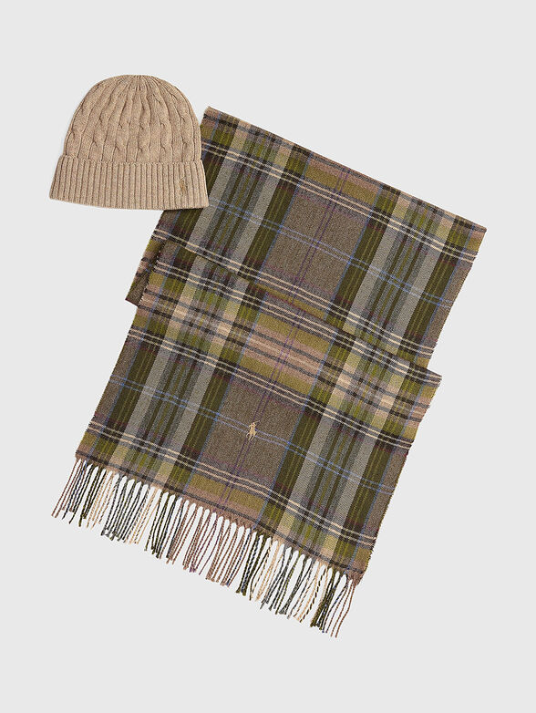 Wool scarf and hat set - 2