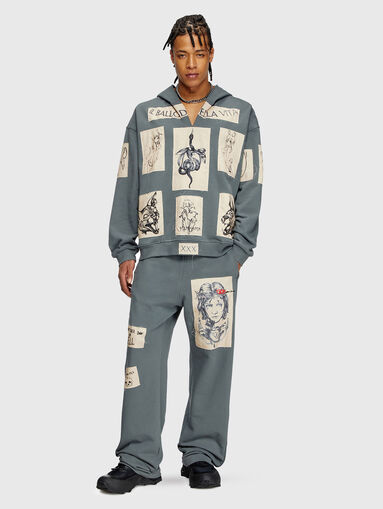 S-BOXT-HOOD-DD unisex sweatshirt  - 3