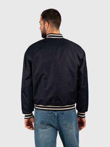 Bomber jacket with logo embroidery - 3