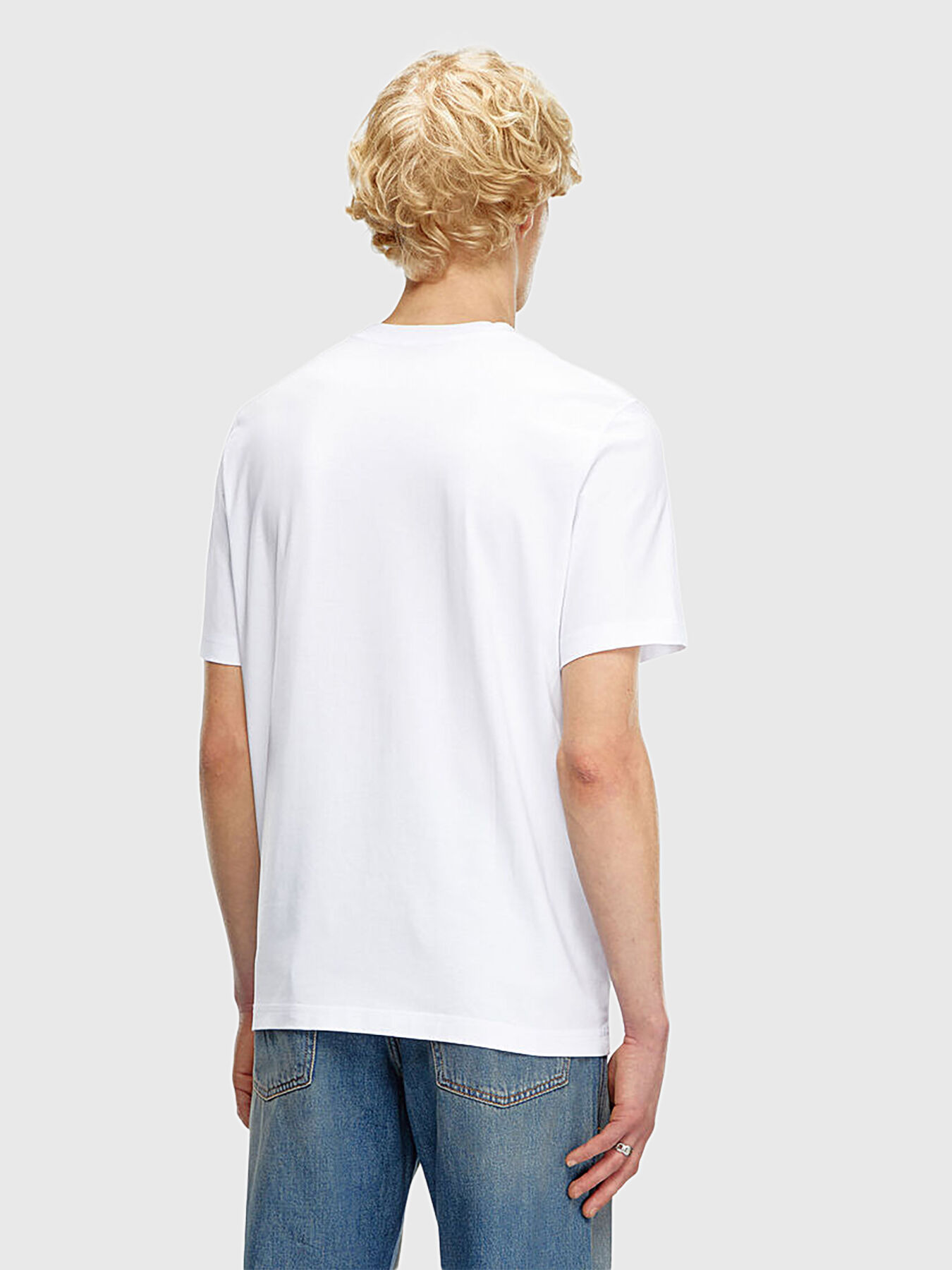 T-アドジャスト-Q7 Tシャツ T-ADJUST-Q7 logo T-shirt brand DIESEL — Globalbrandsstore.com/en