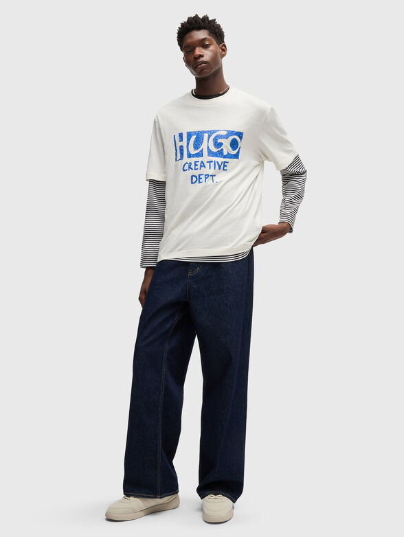 NUGOCREA T-shirt with logo print - 2