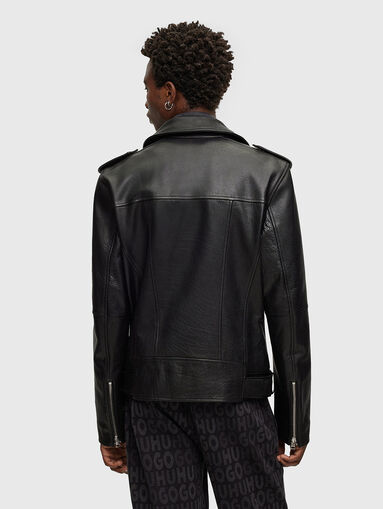 Black leather jacket  - 3