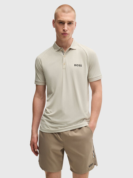 PATTEO MB 15 polo shirt  in light beige - 1