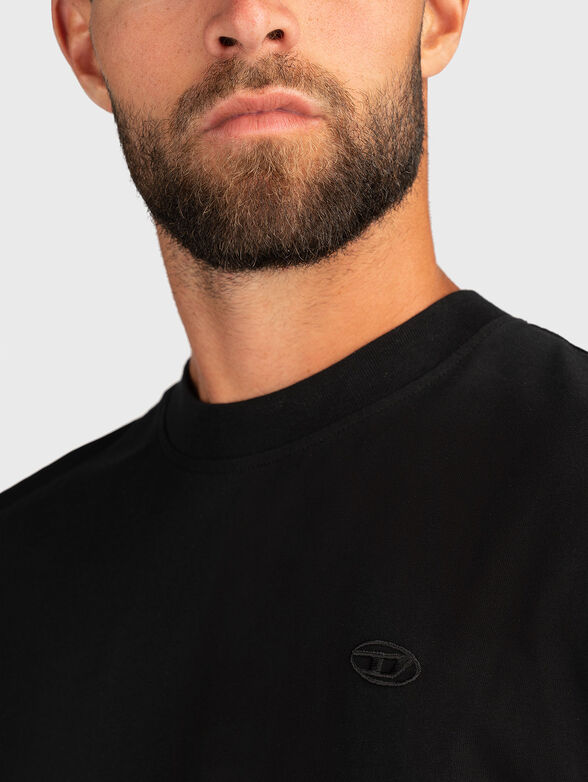 T-BOGGY-T1 cotton T-shirt with accent back - 3