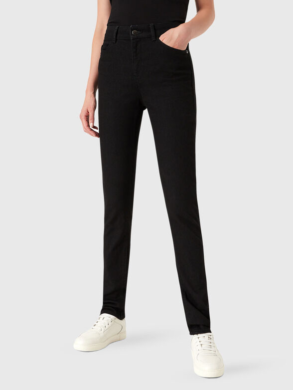 High waisted skinny jeans - 1