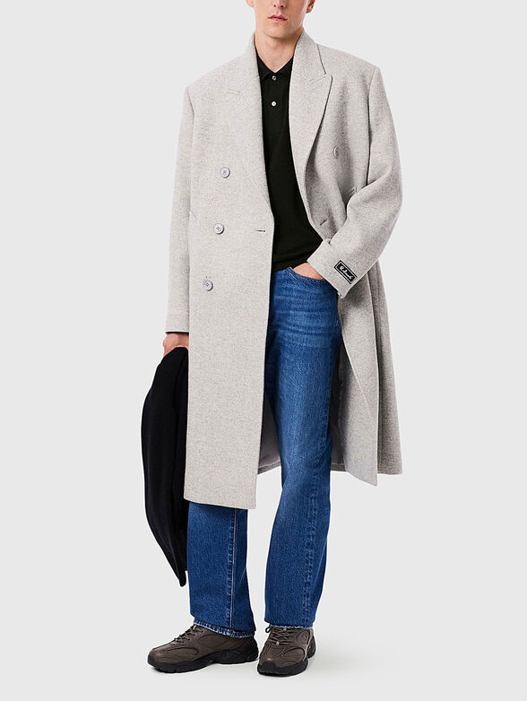 Black short sleeve polo shirt - 2