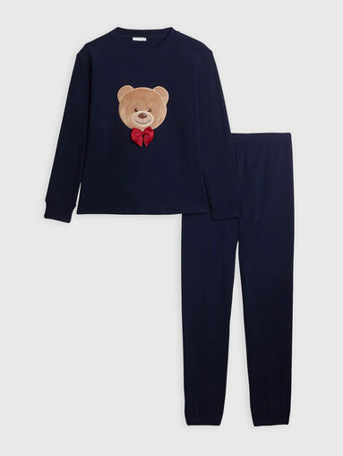 CHIC TEDDY pyjamas with applique - 5