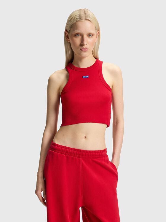 BABY black cotton top - 1