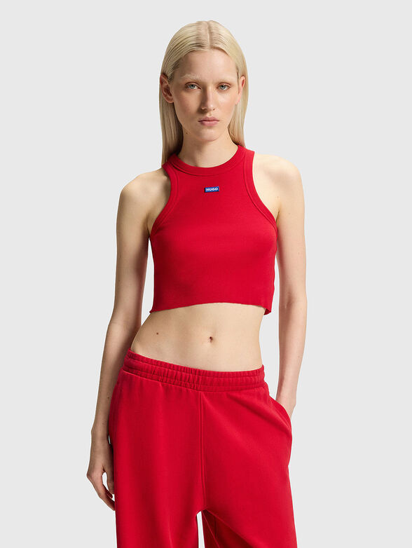 BABY black cotton top - 1