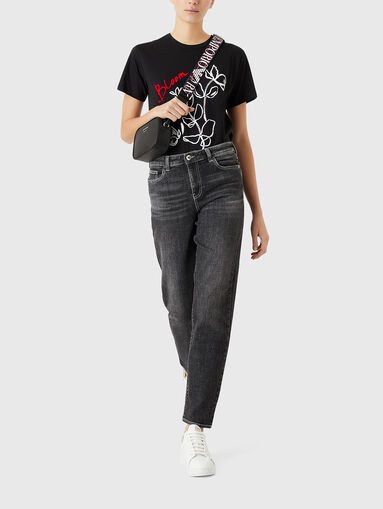 Slim jeans with a worn effect - 5