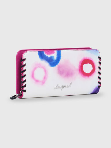 Wallet with print and logo detail - 3