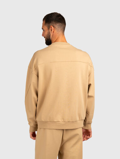 Cotton sweatshirt with pockets - 3