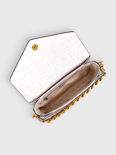 RETOUR crossbody bag with croc texture - 5