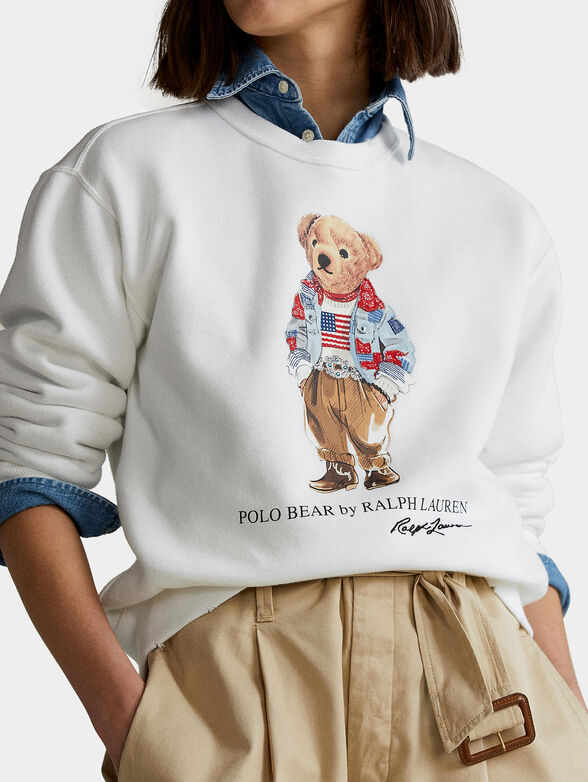 Polo Bear logo sweatshirt  - 3