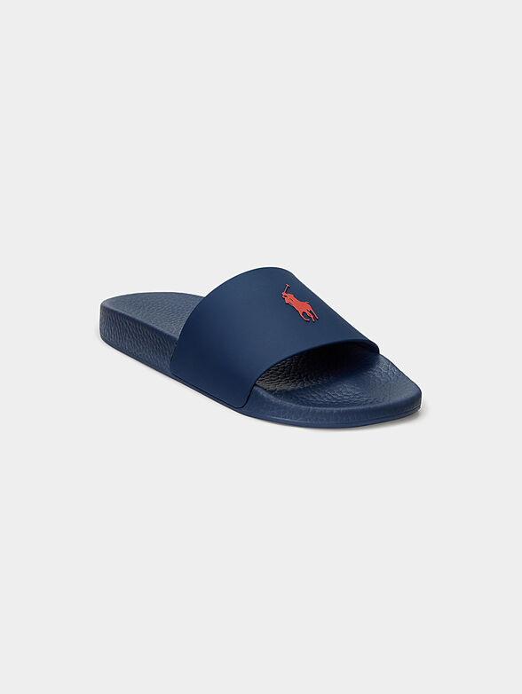 Beach slides with accent logo - 2