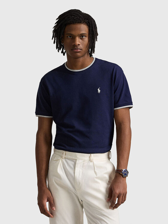 T-shirt with contrasting elements - 1