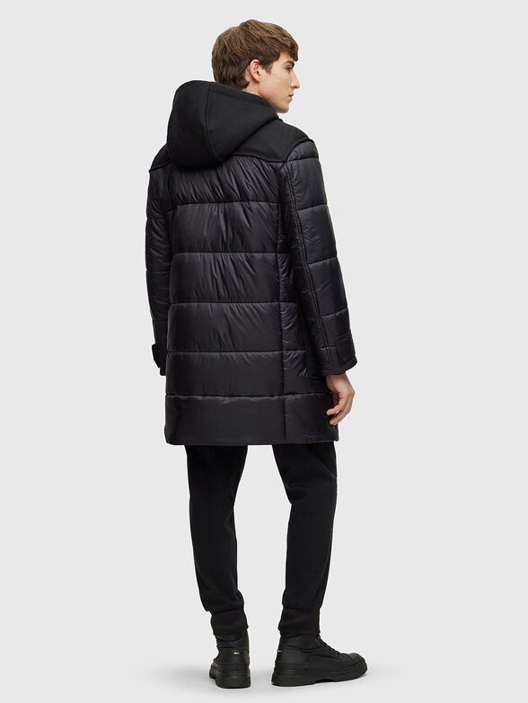 Black puffer jacket - 3