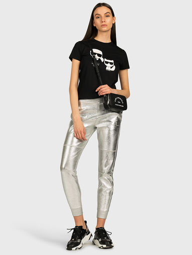 IKONIK T-shirt with contrasting maxi print - 4