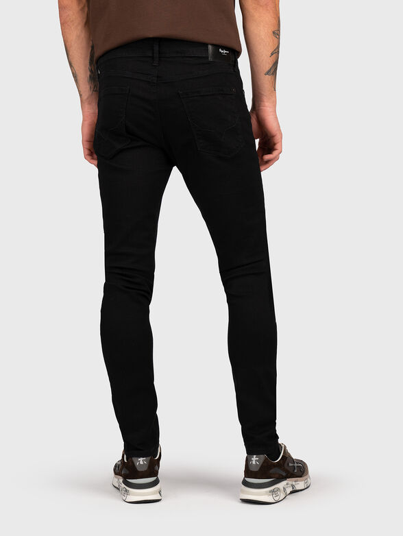 MASON black jeans with logo patch - 2