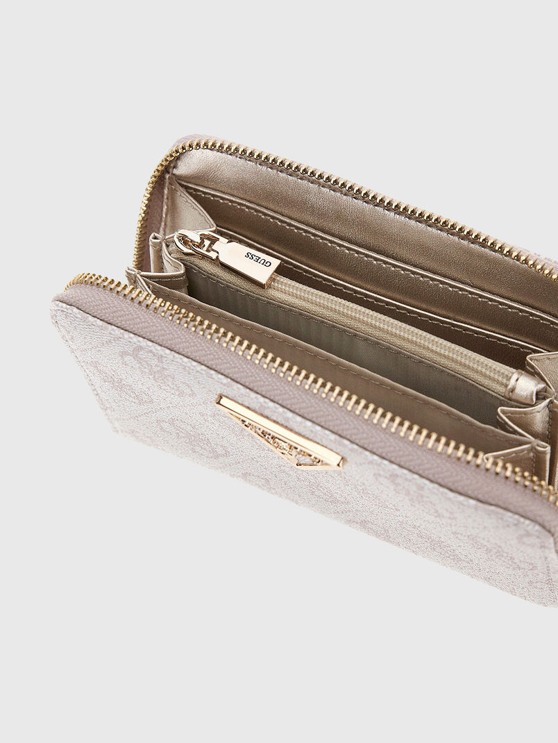 LAUREL wallet with monogram print - 3