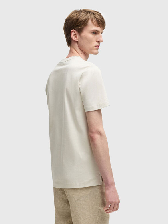 H-TESSLER T-shirt with accent stitching - 3