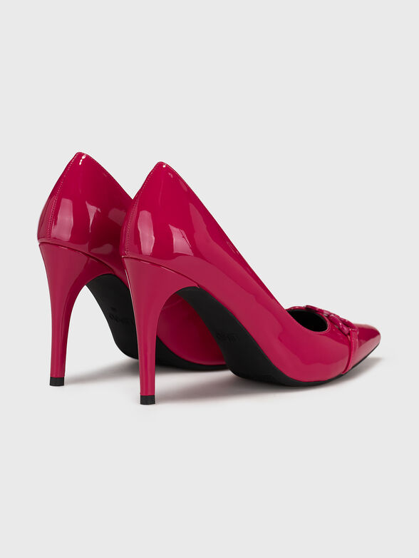 VICKIE 131 heeled shoes in fuxia color - 3